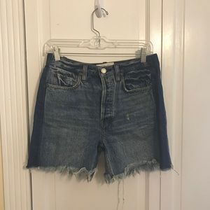 Free people low rise boyfriend shorts